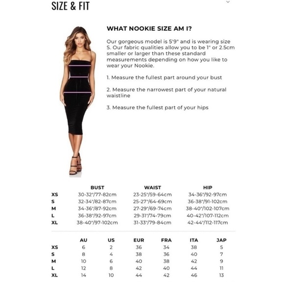 Nookie Solid Bella Strapless Side Slit Jersey Midi Dress - Picture 11 of 11